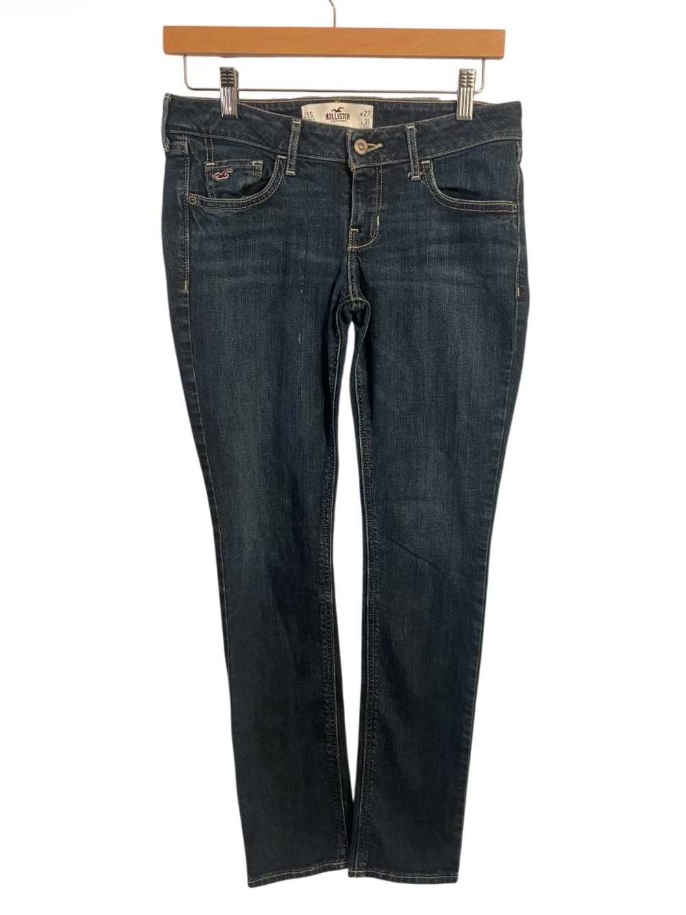 Hollister Low-Rise Cotton Denim Skinny Jeans  Size 5S  27W/31L